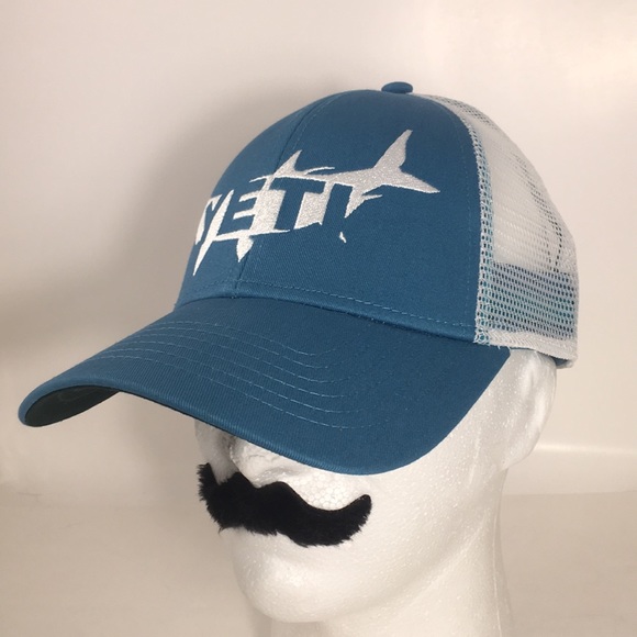 Yeti Other - Yeti adjustable trucker hat Teal & White one size